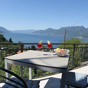  Apartment Casa Colmegna Mit Traumhaften See- Und Bergblick